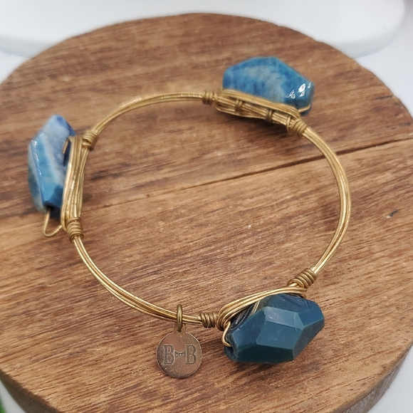 Geode Crystal Bourbon And Bowties Bracelet B3003 - Picture 1 of 3